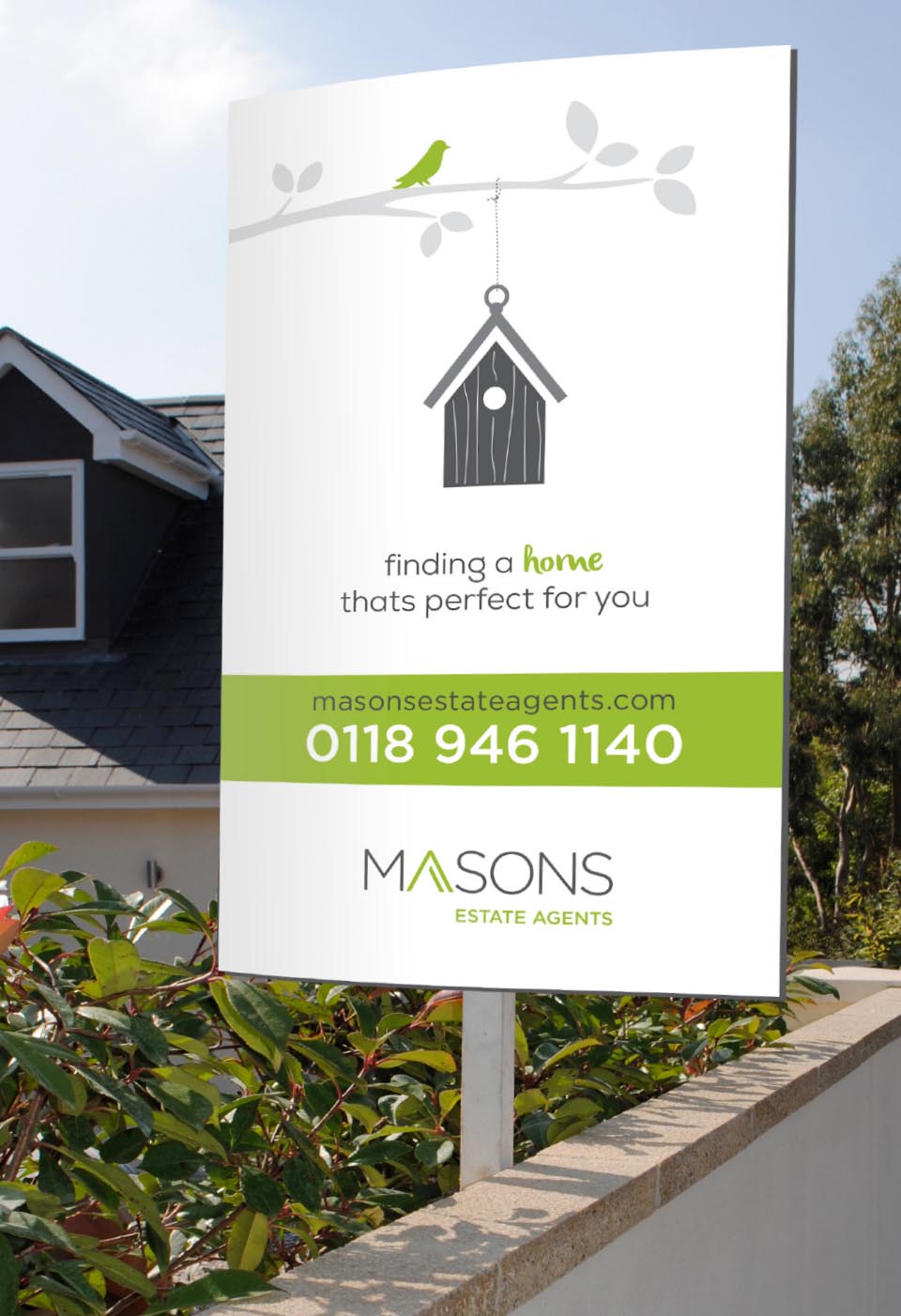 Masons-Estate-Agents-Advertising-Campaign-Reading-Sign